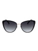 Guess Damen-Sonnenbrille in Schwarz/ Gold