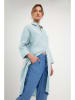 Josephine & Co Linnen blouse "Lorenne" lichtblauw