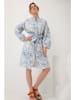 Josephine & Co Jurk "Geike" blauw/wit