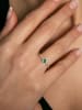 Lodie Silver Zilveren ring met edelsteen
