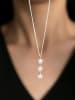 Heliophilia Zilveren ketting met hanger - (L)43 cm