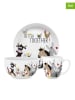 ppd 3-delige kinderserviesset "Animal Friends" wit