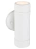 Globo lighting Buitenlamp wit - (H)16 x Ø 8 cm