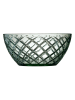 Lyngby Glas Salatschüssel "Sorrento" in Grün - Ø 24 cm