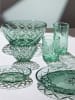 Lyngby Glas Miski (4 szt.) "Sorrento" w kolorze zielonym - Ø 12 cm