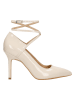 Wojas Leren pumps beige