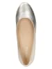 Wojas Leder-Ballerinas in Gold