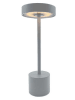 lumisky Ledbuitenlamp "Roby" grijs - (H)30 x Ø 12 cm
