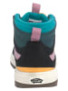 Vans Skórzane sneakersy "UltraRange EXO" w kolorze granatowo-niebiesko-żółtym