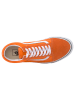 Vans Leder-Sneakers in Orange