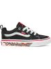 Vans Leder-Sneakers in Schwarz
