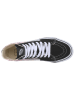 Vans Skórzane sneakersy w kolorze jasnoróżowo-czarnym
