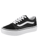 Vans Skórzane sneakersy w kolorze czarnym