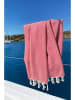 Colorful Cotton Fouta in Rot
