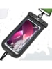 YEAZ Handytasche "Ocean Shot in Schwarz/ Grün - (B)16 x (H)22,5 x (T)1,6 cm