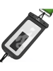 YEAZ Handytasche "Ocean Shot in Schwarz/ Grün - (B)16 x (H)22,5 x (T)1,6 cm
