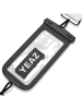 YEAZ Handytasche "Ocean Shot in Schwarz/ Weiß - (B)16 x (H)22,5 x (T)1,6 cm