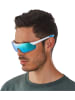 YEAZ Unisex-Sonnenbrille "SUNUP" in Weiß/ Blau