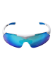 YEAZ Unisex-Sonnenbrille "SUNUP" in Weiß/ Blau