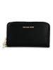 Michael Kors Leren portemonnee zwart - (B)18 x (H)10 x (D)2,5 cm