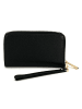 Michael Kors Leren portemonnee zwart - (B)18 x (H)10 x (D)2,5 cm