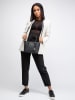 Michael Kors Leder-Schultertasche in Schwarz - (B)27 x (H)19 x (T)10 cm