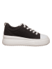 Marco Tozzi Sneakersy w kolorze czarno-białym