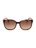 Longchamp Damen-Sonnenbrille in Braun/ Rot