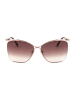 Longchamp Damskie okulary przeciwsłoneczne w kolorze złoto-bordowym