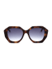 Karl Lagerfeld Dameszonnebril havana/blauw