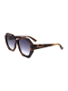 Karl Lagerfeld Dameszonnebril havana/blauw