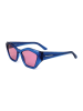 Karl Lagerfeld Dameszonnebril blauw/roze