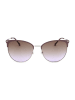 Carolina Herrera Damen-Sonnenbrille in Silber/ Lila