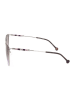 Carolina Herrera Damen-Sonnenbrille in Silber/ Lila