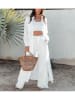 LA Angels 2tlg. Outfit in Creme
