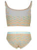 Vingino Bikini "Zemmy" in Orange/ Türkis