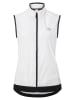 Ziener Fietsbodywarmer "Norwiga" wit