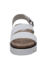 Gerry Weber Skórzane sandały w kolorze jasnoszarym