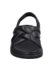 Gerry Weber Skórzane sandały w kolorze czarnym