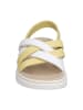 Gerry Weber Skórzane sandały w kolorze biało-żołtym