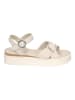 Gerry Weber Leren sandalen crème