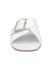 Gerry Weber Skórzane klapki w kolorze białym