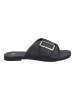 Gerry Weber Leren slippers zwart