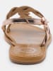 Les BAGATELLES Leren sandalen "Burke" roségoudkleurig