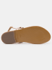 Les BAGATELLES Leren sandalen "Burke" roségoudkleurig