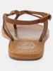 Les BAGATELLES Leren sandalen "Morris" camel