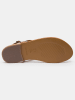 Les BAGATELLES Leder-Zehensandalen "Morris" in Hellbraun