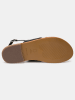 Les BAGATELLES Leren sandalen "Acoyte" zwart