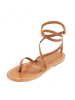 Les BAGATELLES Leder-Zehentrenner "Cortland" in Camel