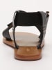 Les BAGATELLES Leder-Sandalen "Abhayd" in Schwarz